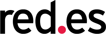 Logotipo de red.es, entidad pública que promueve la transformación digital en España, con un diseño moderno y colores vibrantes.